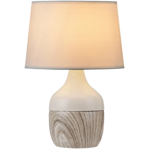   Kerámia éjjeli lámpa, 29 cm - Yvette Rábalux 4370, 1xE14 foglalattal, 230 V