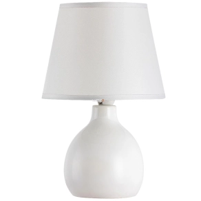   Kerámia asztali lámpa, 28 cm - Ingrid Rábalux 4475, 1xE14 foglalattal