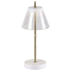   Asztali LED lámpa áttetsző búrával, 37 cm - Aviana Rábalux 5030, 4000 K, 480 lm, 6 W