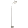 Állólámpa, króm, 158 cm - Daron Rábalux 5241, talpkapcsoló, 1xE27 foglalattal
