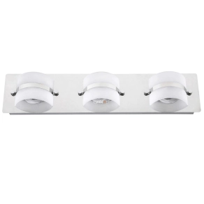   Fali LED lámpa fürdőszobába 3x5 W, hidegfehér - Tony Rábalux 5491