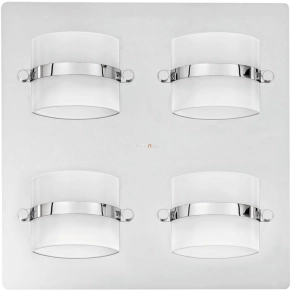   Mennyezeti LED lámpa fürdőszobába 4x5 W, hidegfehér - Tony Rábalux 5492