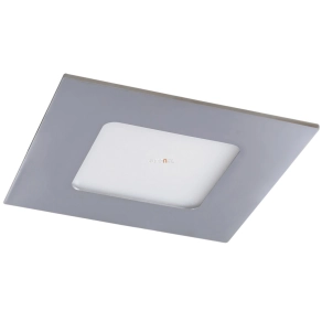   Fürdőszobai süllyesztett LED lámpa 3 W, hidegfehér, 9x9 cm - Lois Rábalux 5586