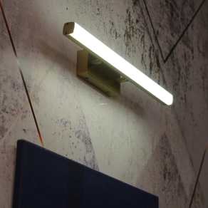   Fürdőszobai tükörvilágító LED lámpa 12 W, hidegfehér, bronz - Silas Rábalux 5720