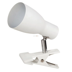   Klipszes LED spot lámpa, 14 cm - Ebony Rábalux 6026, 1xE27 foglalattal