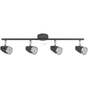   Mennyezeti spot LED lámpa 4x4 W, melegfehér, szürke-króm - Karen Rábalux 6515