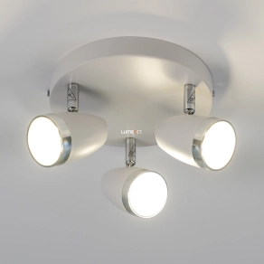   Spot LED lámpa 3 foglalattal, króm szegéllyel - Karen Rábalux 6668