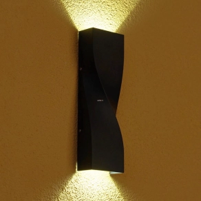   Kültéri le/fel világító fali LED lámpa 2x5,5W, hidegfehér - Follina Rábalux 8154