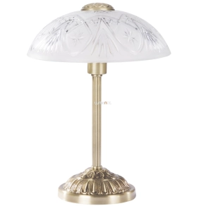   Antik asztali lámpa, díszes bronz, 42 cm - Annabella Rábalux 8634, 1xE14 foglalattal