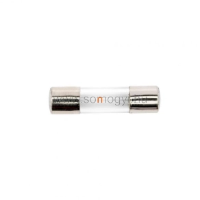  Biztosíték, 5 x 20 mm, lassú , 250 V/6,3 A (10db/csom.) T6,3 A Somogyi