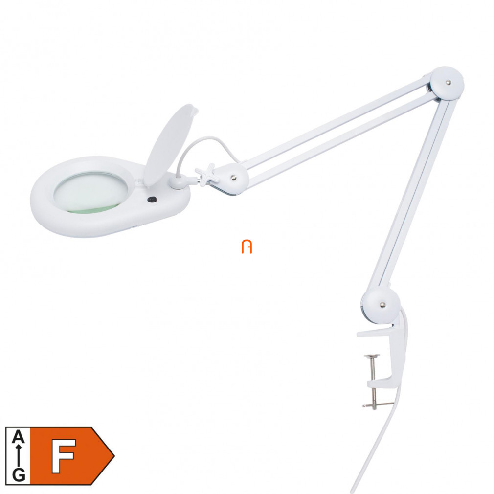 Nagyítós asztali LED lámpa körfénycsővel, 3 dioptriás 26 cm - Home NKLL 05, 6000 K, 700 lm, 9 W