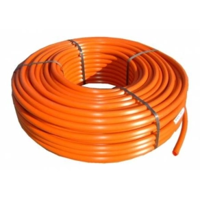   Műanyag védőcső betonba M25 PipeLife narancs/fekete betonflex 25/20 50 méter/tekercs