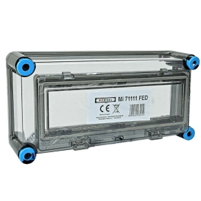   Hensel Mi-1111 fedél, átlátszó, 1db MiKL12 csapófedéllel, 150x300mm szekrényekhez