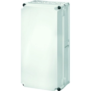   Hensel Mi-9411 Üres szekrény zsanéros, szürke magasított fedéllel 315x600x214mm