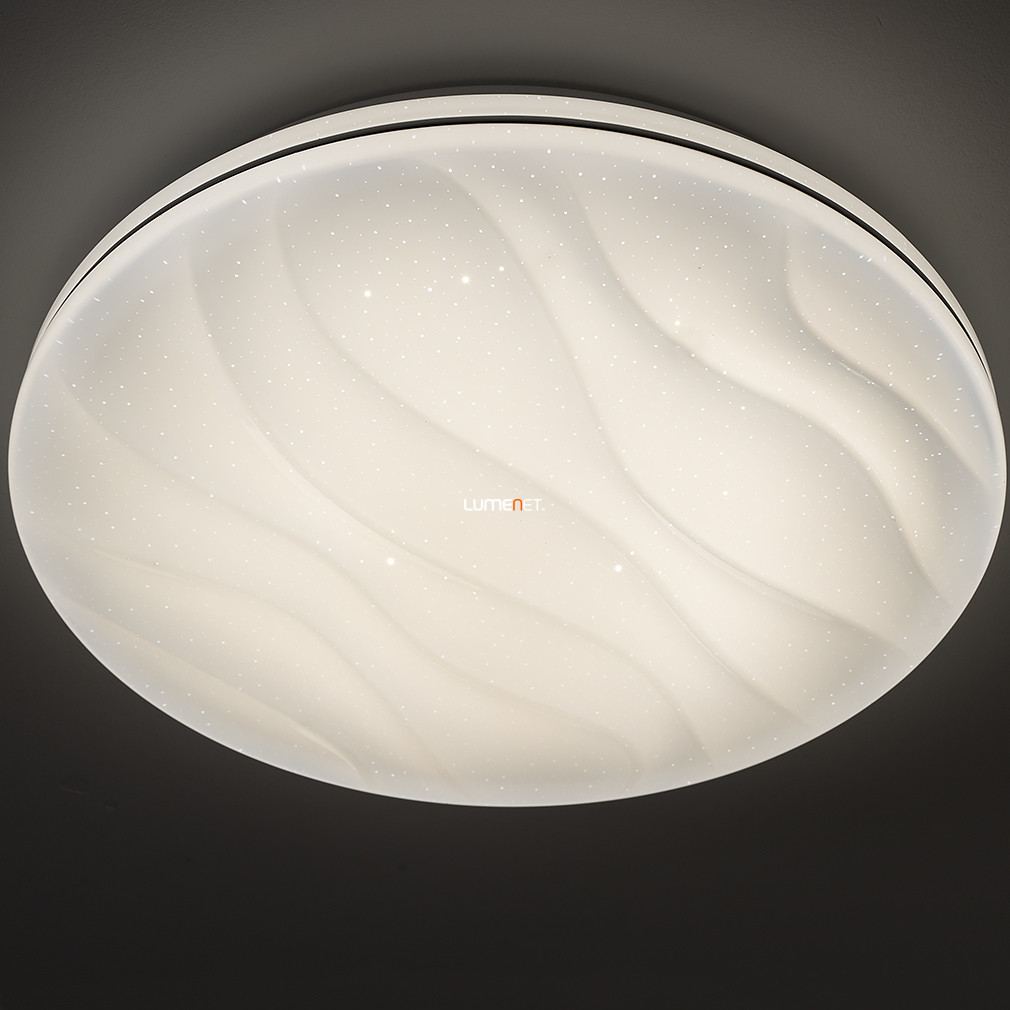 Mennyezeti LED lámpa fürdőszobába 38 cm, hullámos felületű - Selene Avide ACLO38WW-24W-SEL44
