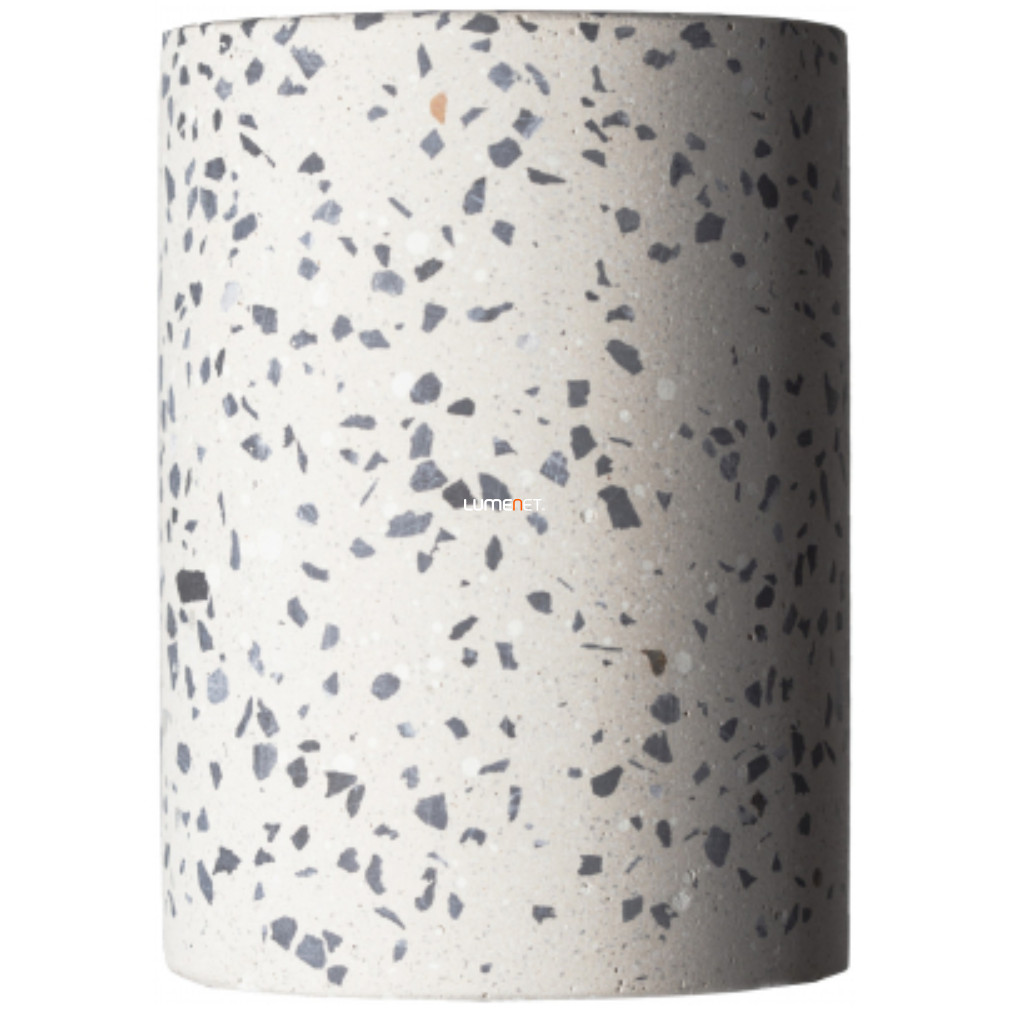 Terazzo hatású asztali lámpa, 12 cm - Amoss Avide ABDL-1XE27-AMO, 1xE27 foglalattal