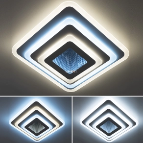   Távirányítós mennyezeti 3D LED lámpa - Nansy Design Avide ADO3S-NAN3D-2.4G
