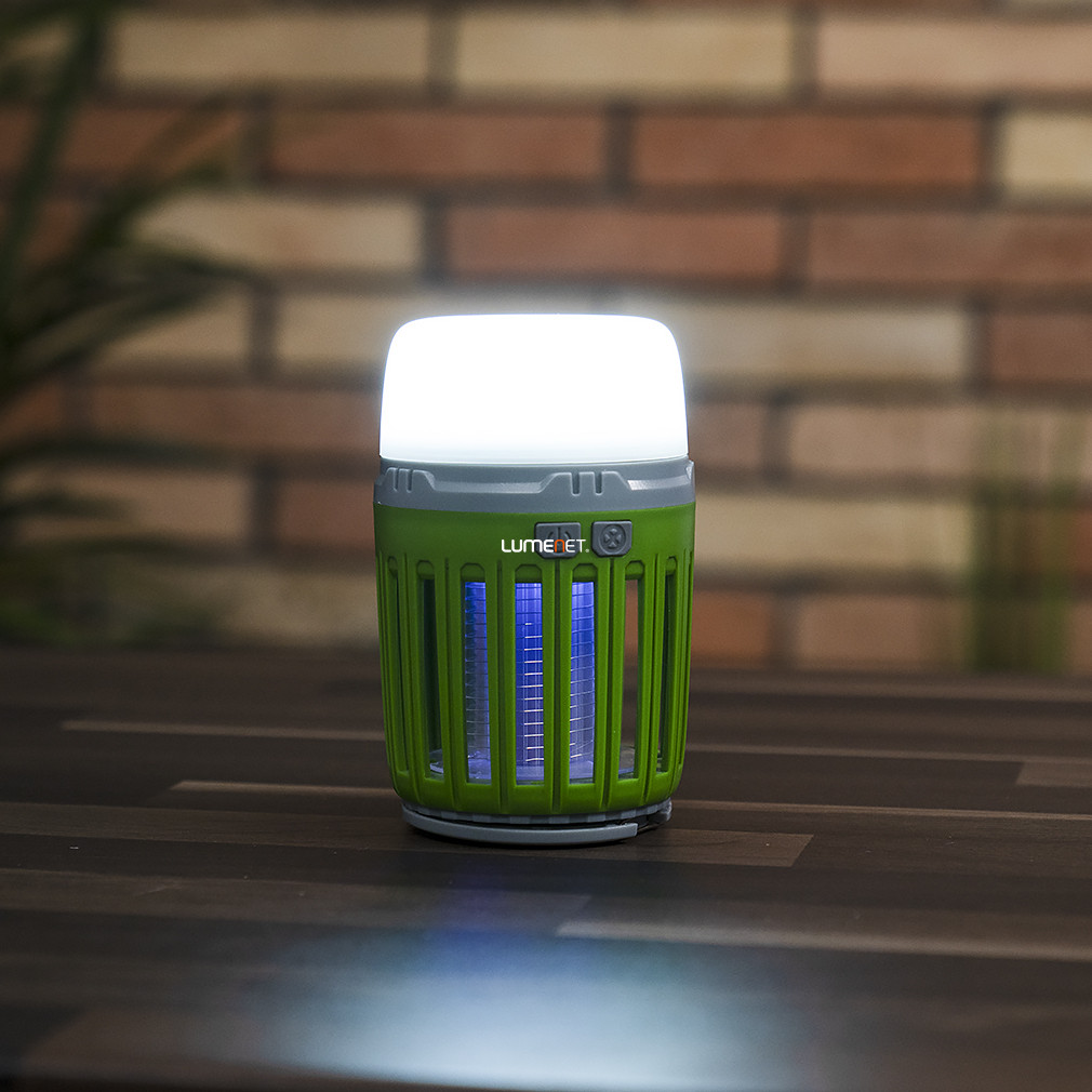 LED kempinglámpa rovarcsapdával - Entac ECL-MOSQ-PL