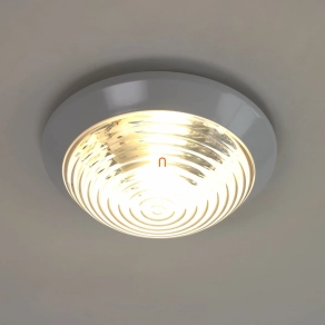 Lámpatest, kerek, világos, E27 60W, IP54 - deLux DEL306