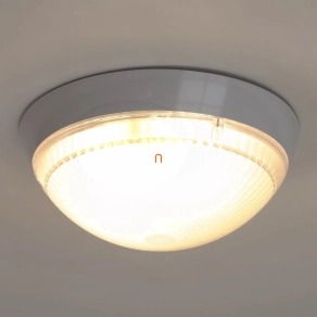   LED lámpatest, kerek, opál, 2xE27, IP65, max. 2x25W - Nicky deLux DEL307