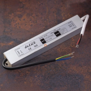 LED tápegység 30W 12V 2,5A IP67 SELV  - DEL358 deLux