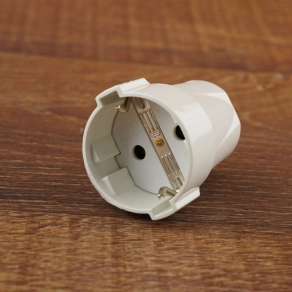 Stilo fehér lengő dugalj 16A/250V, CSF 2-162 - STI444