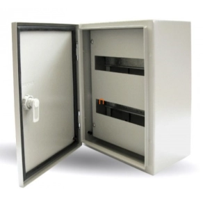   Fém kismegszakító szekrény 24 modulos, 2 soros, maszkolt 400x300x200mm - MC-4030D20R2-SDL Skybox SKY509