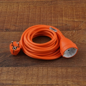   Stilo flexo lengő hosszabbító MT vezetékkel 5fm, 3x1,5mm2 + CSF narancs - STI757