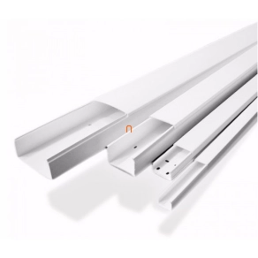   Stilo MCSN 100x40 (szélesség/magasság) vezetékcsatorna fehér STI945 (28 fm/köteg)