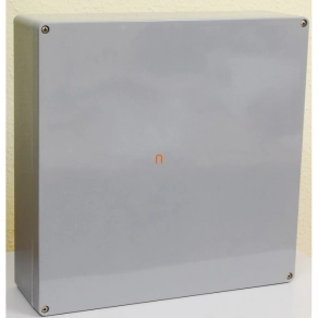   CSP 404012 poliészter doboz, üres 400x405x120mm IP 65 szürke, halogénmentes CSP 10404012