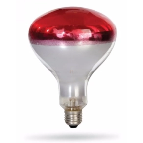 Infra 230V/250W rubin R125 E27 deLux DEL1002
