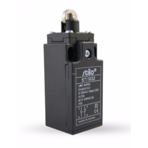   Stilo végálláskapcsoló görgős, 3A/240VAC, 1NC+1NO, IP65, PG13,5, EN - STI1032