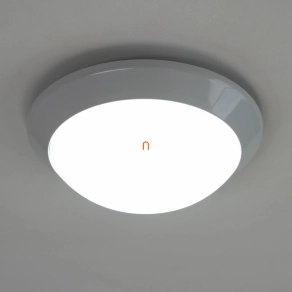  LED lámpatest, kerek, opál, 360 fokos mikrohullámú mozgásérzékelővel 10W, 900lm, 4000K, 180fok, IP54, 240V, 156xSMD3538 - Nelly deLux DEL1052