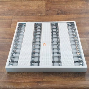   Tükrös rácsos falon kívüli / süllyesztett 4x14W T5 lámpatest EVG DP-tükörrel PHILIPS előtéttel Smihe - DEL1164 deLux