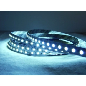   LED szalag 120 led IP20, 9,6W/fm, 4000K, 600lm/m, hideg fehér, SMD3528, 12V DC  - DEL1224 deLux