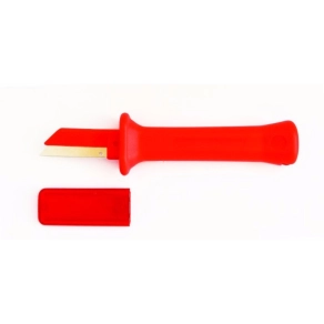   Stilo kábelcsupaszoló kés 180mm, penge hossza 50mm, szigetelt - STI1315