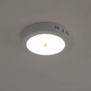   LED panel kerek falon kívüli 12W 840lm 4000K IP20 D: 170mm - deLux DEL1330