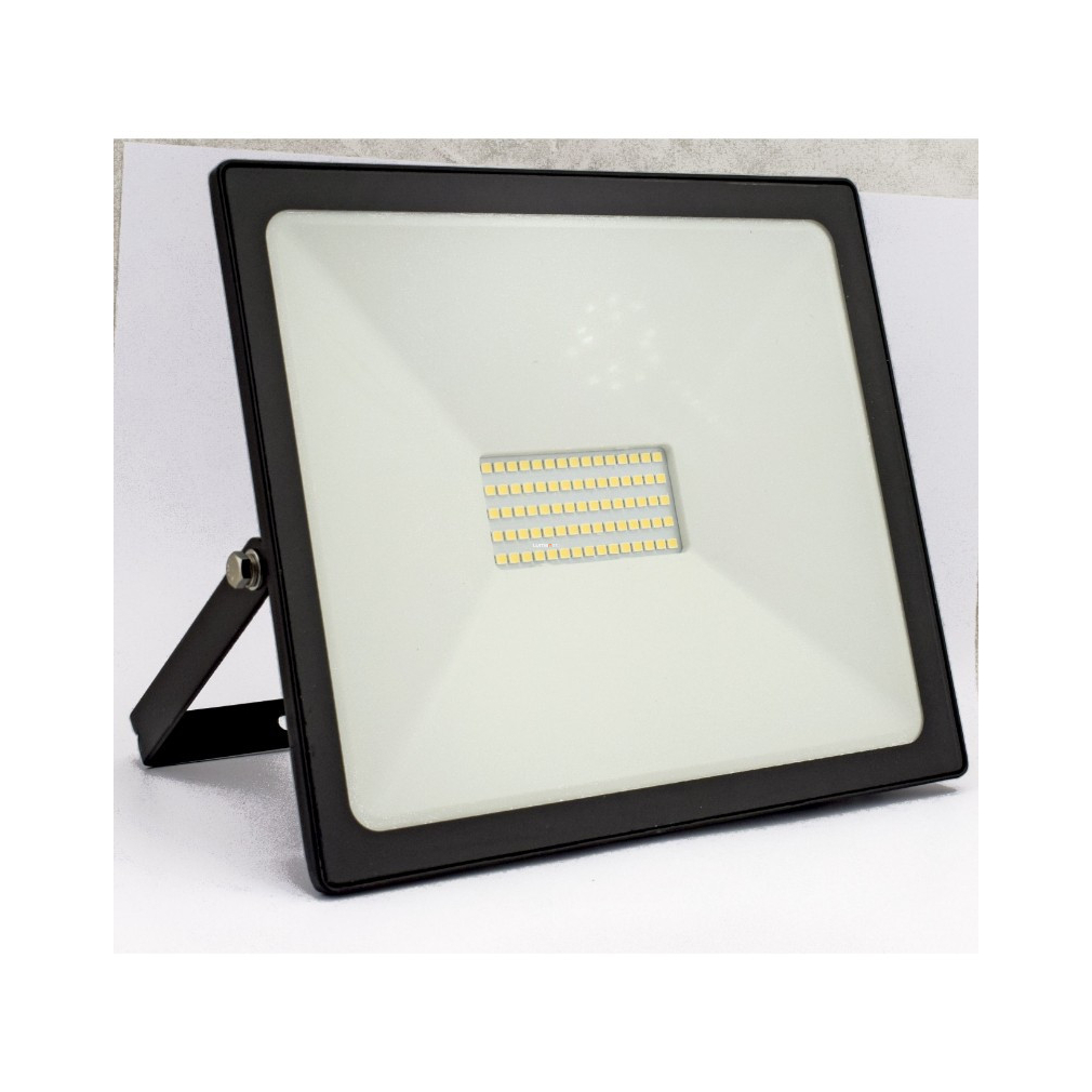 Reflektor 50W LED-es, 4000lm, 200-240VAC, IP65, 4000K - Slim Series deLux DEL1449