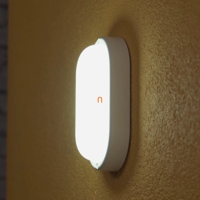   Hajólámpa LED 12W 1000lm 4000K ovális, opál búra műanyag alj fehér IP54 - deLux DEL1542