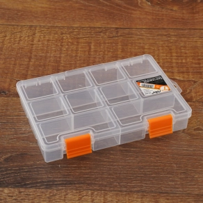   Stilo rekeszes szortimenter átlátszó 7 colos 195x140x32mm - STI1594