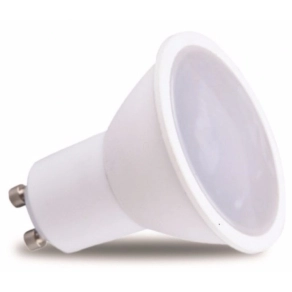   LED GU10 5W 430lm 2700K meleg fehér fényforrás 120fokos Ra80 230V (18x2835 SMDled) DEL1673 deLux