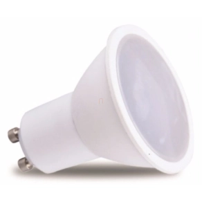   LED GU10 5W 440lm 4000K semleges fehér fényforrás 120fokos Ra80 230V (18x2835 SMDled) DEL1674 deLux