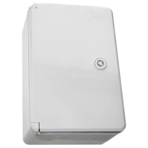   Stilo műanyag elosztószekrény 300x200x130mm, IP65, ABS, fém szerelőlappal - STI1700