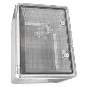   Stilo műanyag elosztószekrény átlátszó ajtóval 400x300x220mm, IP65, ABS, fém - STI1706