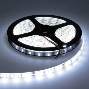  LED szalag 384 led IP65, 10W/fm, 4000K, 1000lm/m, hideg fehér, COB, 24V DC  - DEL1727 deLux