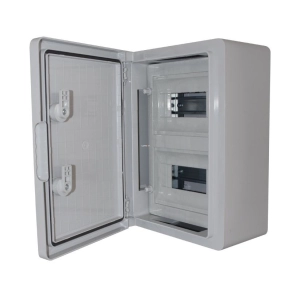   Stilo műanyag elosztószekrény maszkolt 350x250x150mm, 2x8 modul, IP65, ABS - STI1764