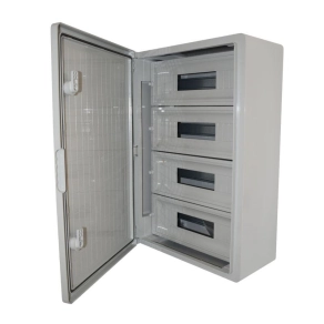   Stilo műanyag elosztószekrény maszkolt 600x400x200mm, 4x15 modul, IP65, ABS - STI1767