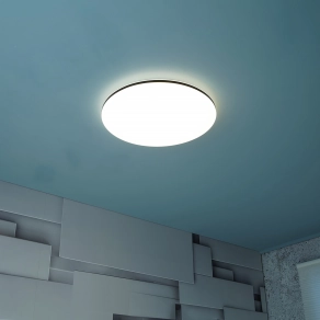   Szabályozható mennyezeti LED lámpa, 38 cm, 24 W, 2550 lm, hidegfehér-melegfehér fényű - Dory deLux DEL1821