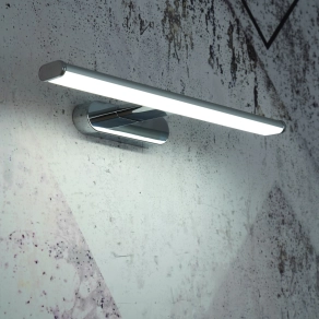   Tükörvilágító LED lámpa 40 cm, 8W 600lm 4000K IP44, alumínium - deLux DEL1838