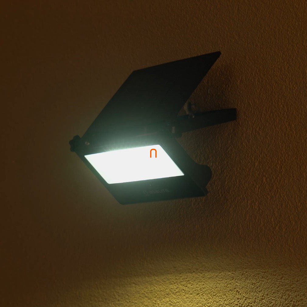 LED napelemes lámpa mozgásérzékelő szenzorral 20W 4000k 1800 lm - Slim Asalite ASAL0276